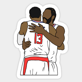 Kawhi And Paul George Sticker